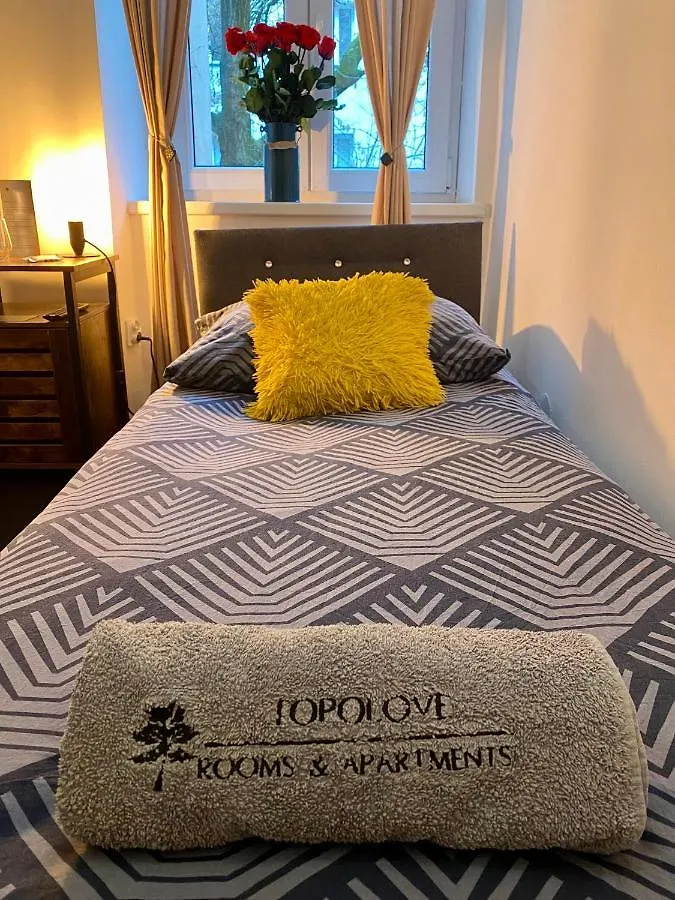 Topolove Rooms & Apartments Краков Хостел